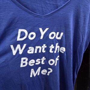 Smart & Sexy Blue Long Sleeve Tee